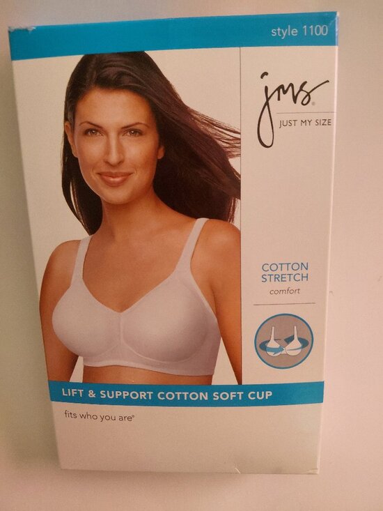 Just My Size Other - NIB Just My Size white bra 44B Seamless 2 ply cups 95%polyester 5% spandex